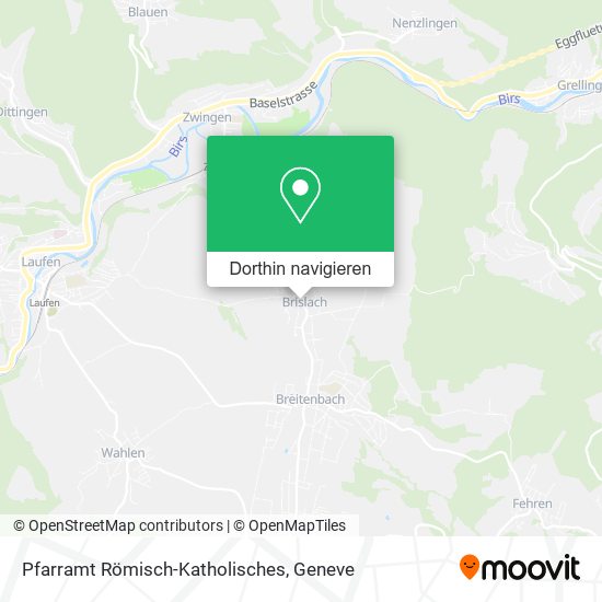 Pfarramt Römisch-Katholisches Karte