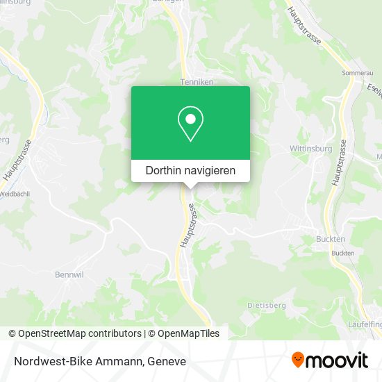 Nordwest-Bike Ammann Karte