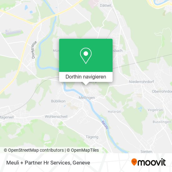 Meuli + Partner Hr Services Karte