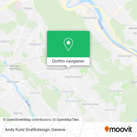 Andy Kunz Grafikdesign Karte