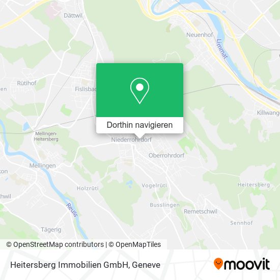 Heitersberg Immobilien GmbH Karte