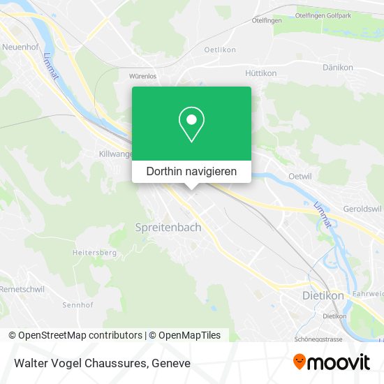 Walter Vogel Chaussures Karte