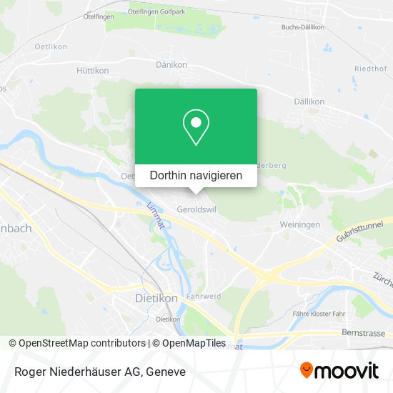 Roger Niederhäuser AG Karte