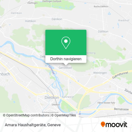 Amara Haushaltgeräte Karte