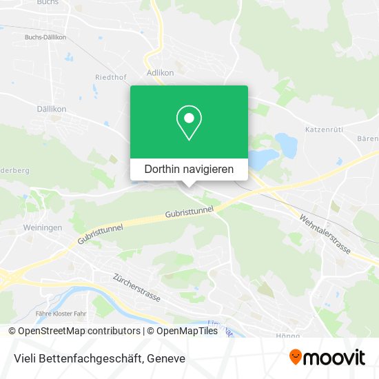 Vieli Bettenfachgeschäft Karte
