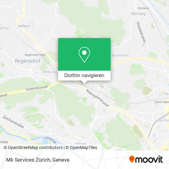 Mk Services Zürich Karte
