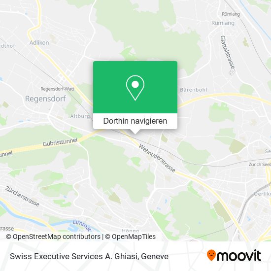 Swiss Executive Services A. Ghiasi Karte