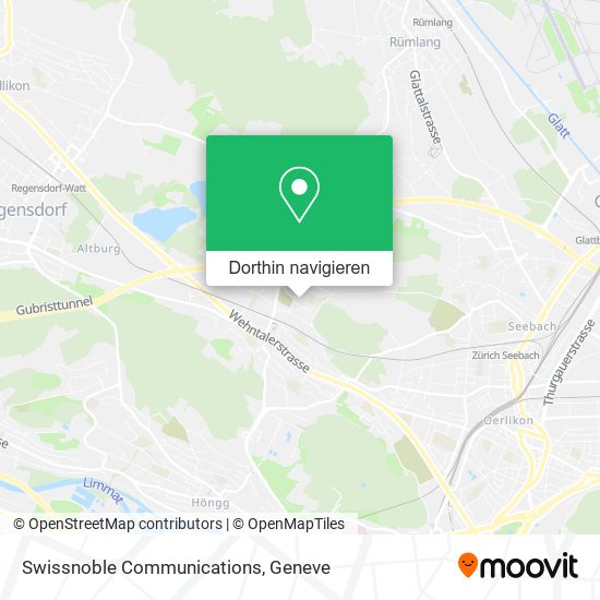 Swissnoble Communications Karte