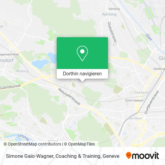 Simone Gaio-Wagner, Coaching & Training Karte