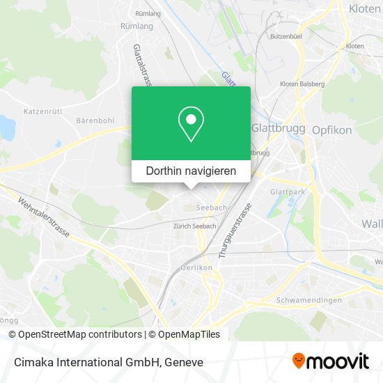 Cimaka International GmbH Karte