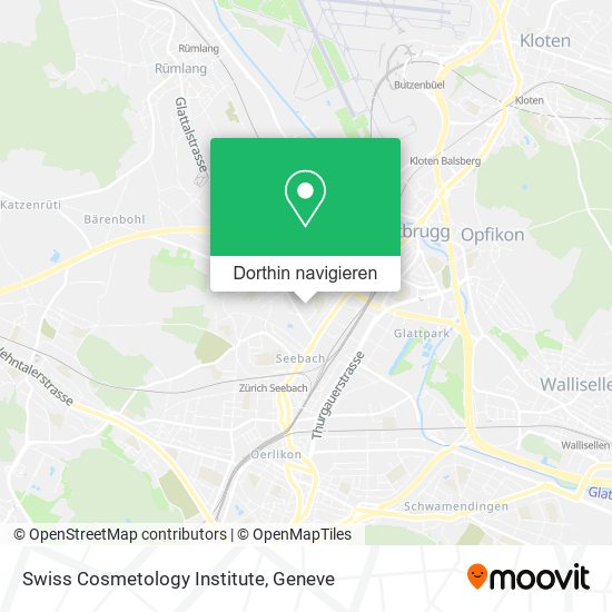Swiss Cosmetology Institute Karte