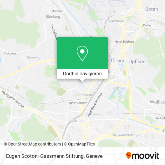 Eugen Scotoni-Gassmann Stiftung Karte