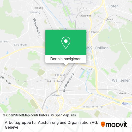 Arbeitsgruppe für Ausführung und Organisation AG Karte
