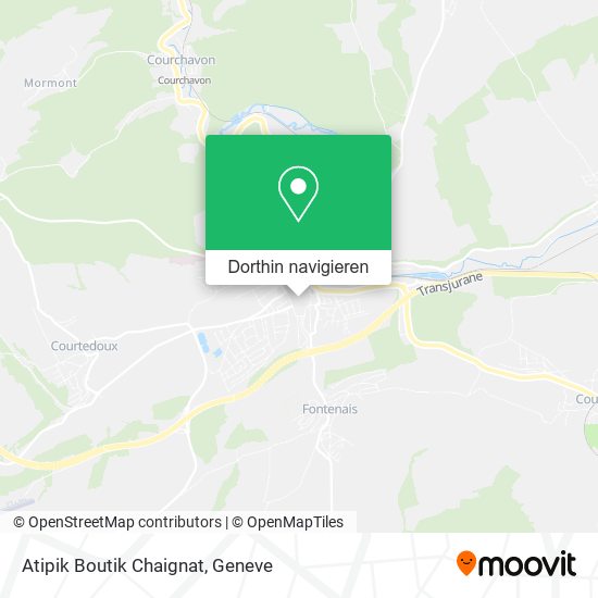 Atipik Boutik Chaignat Karte