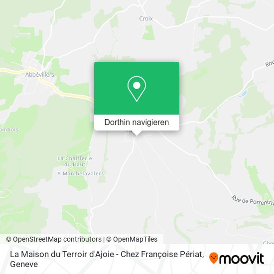 La Maison du Terroir d'Ajoie - Chez Françoise Périat Karte