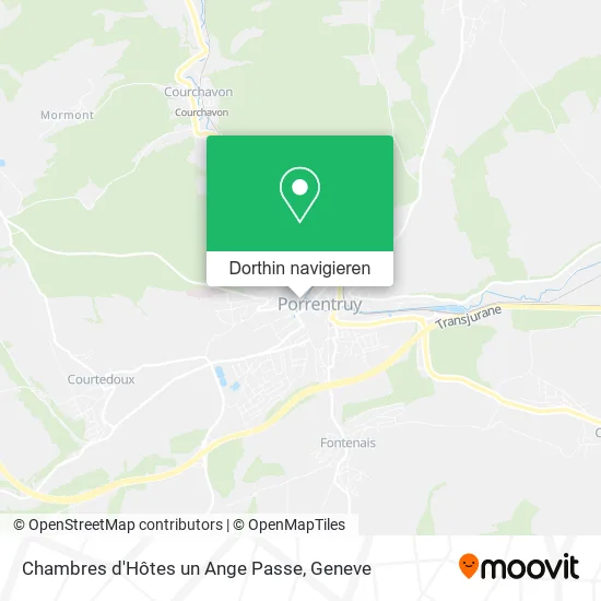 Chambres d'Hôtes un Ange Passe Karte