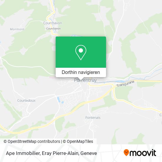 Ape Immobilier, Eray Pierre-Alain Karte