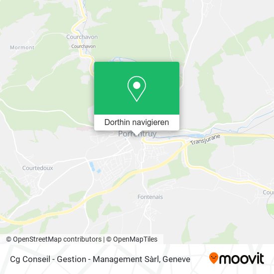 Cg Conseil - Gestion - Management Sàrl Karte