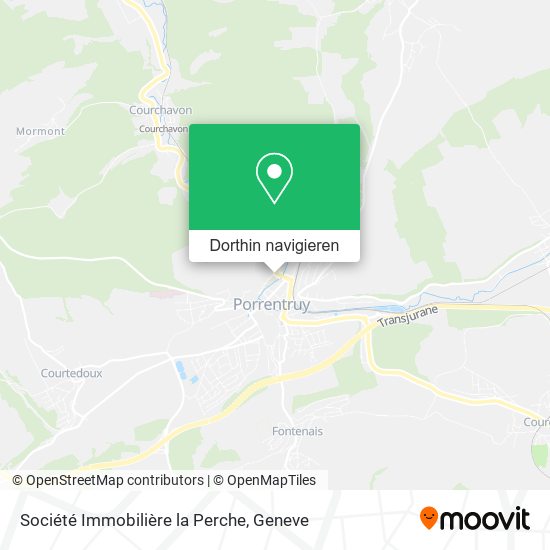 Société Immobilière la Perche Karte