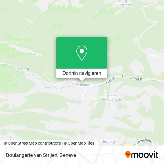 Boulangerie van Strijen Karte