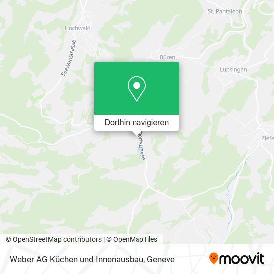 Weber AG Küchen und Innenausbau Karte