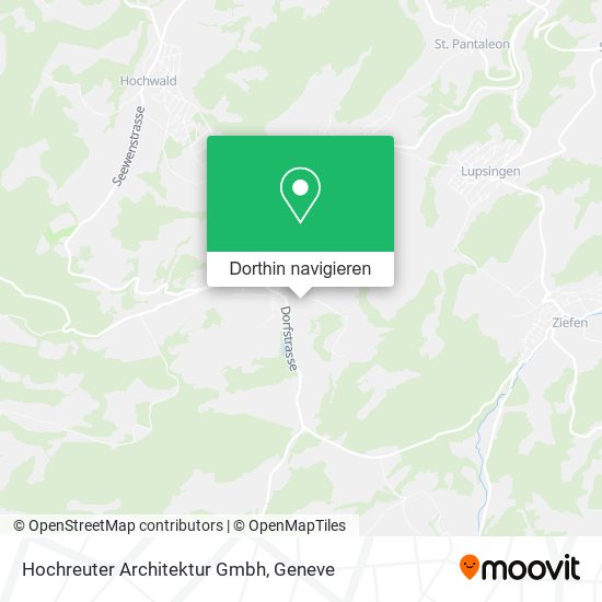 Hochreuter Architektur Gmbh Karte
