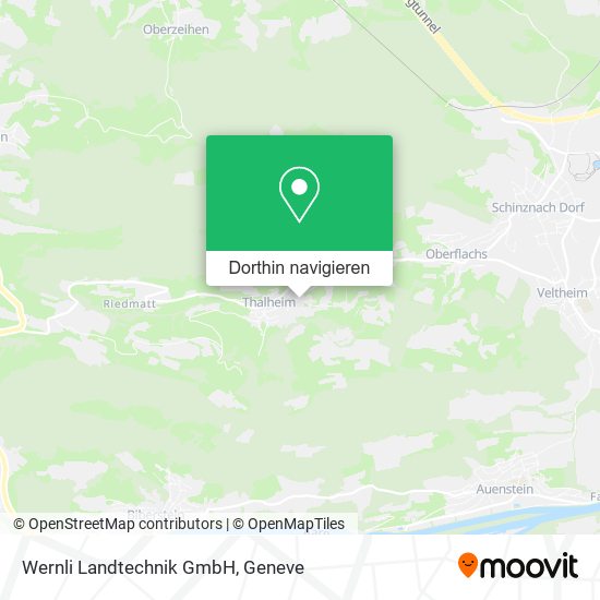 Wernli Landtechnik GmbH Karte