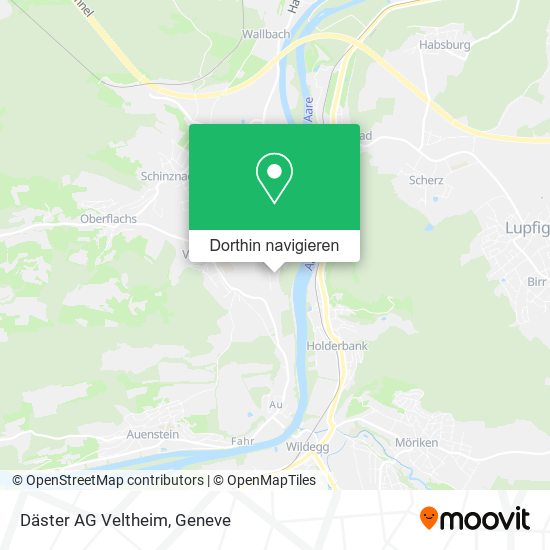 Däster AG Veltheim Karte