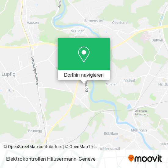 Elektrokontrollen Häusermann Karte
