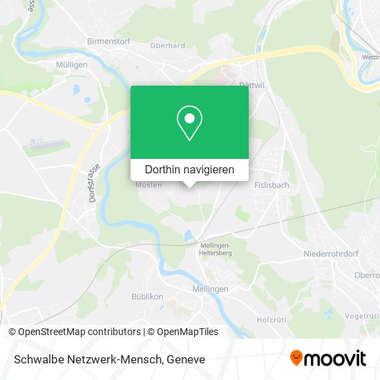 Schwalbe Netzwerk-Mensch Karte