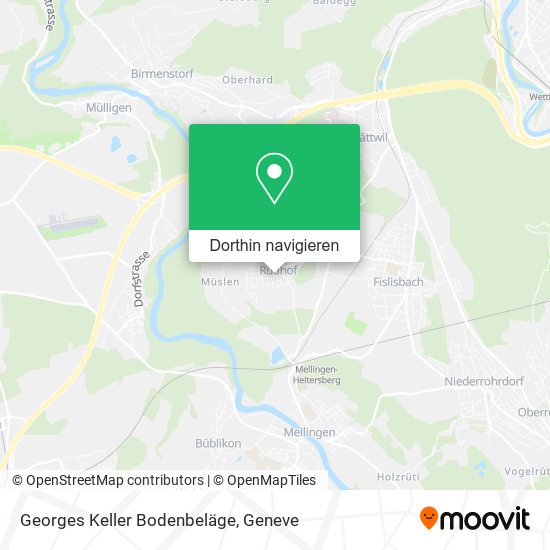Georges Keller Bodenbeläge Karte