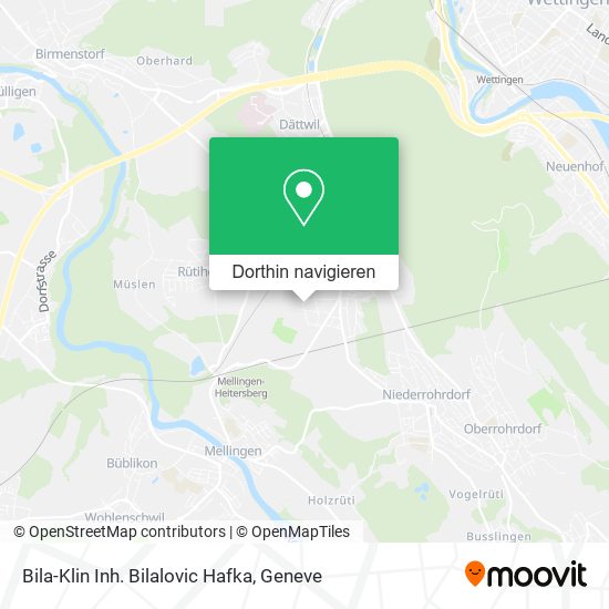 Bila-Klin Inh. Bilalovic Hafka Karte