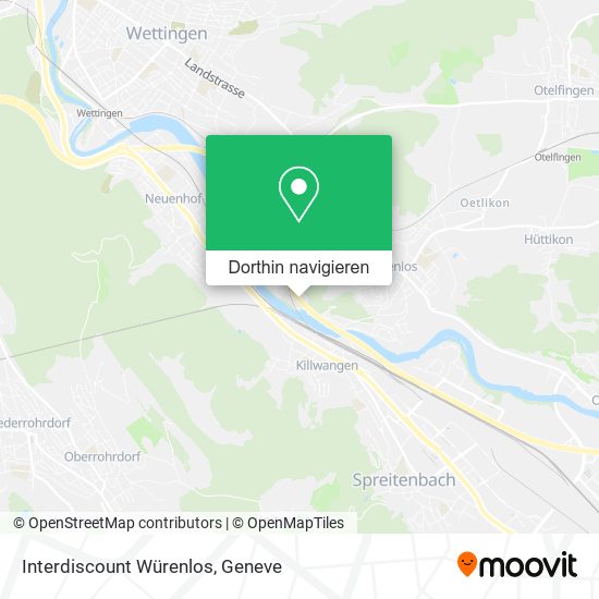 Interdiscount Würenlos Karte