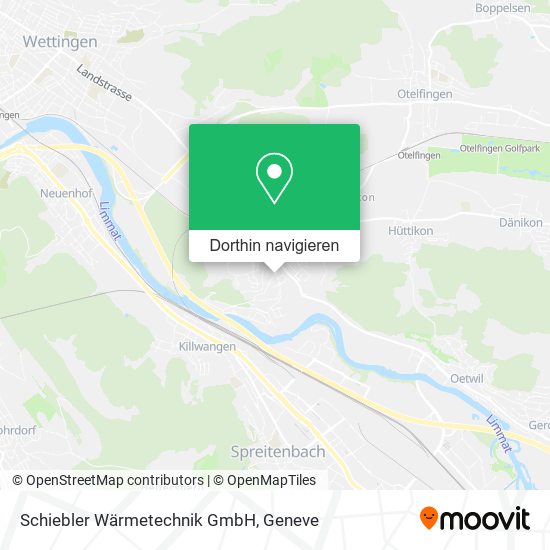 Schiebler Wärmetechnik GmbH Karte