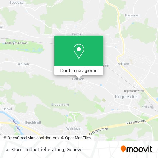 a. Storni, Industrieberatung Karte