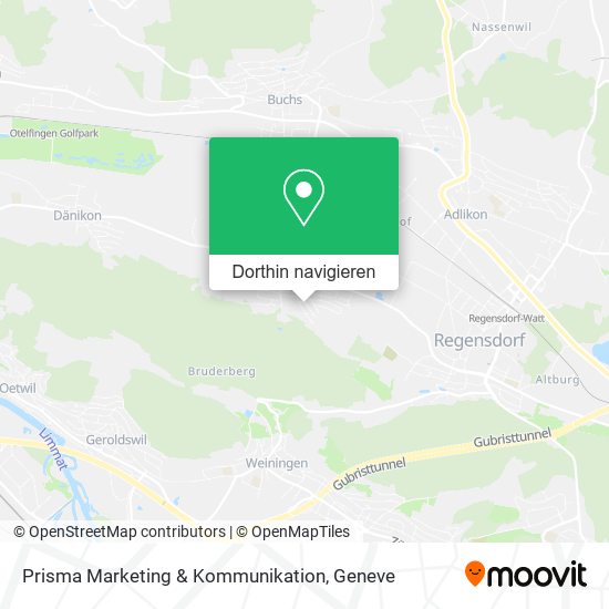 Prisma Marketing & Kommunikation Karte