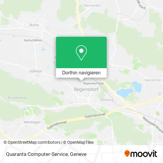 Quaranta Computer-Service Karte