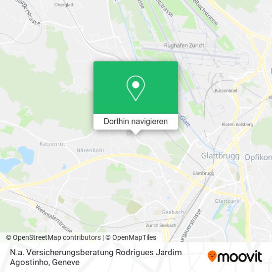 N.a. Versicherungsberatung Rodrigues Jardim Agostinho Karte
