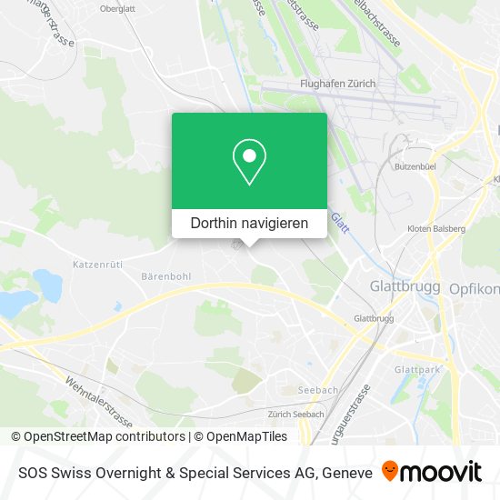 SOS Swiss Overnight & Special Services AG Karte