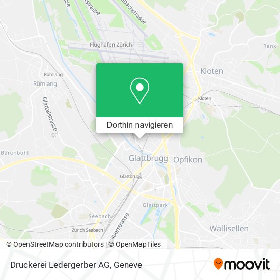 Druckerei Ledergerber AG Karte