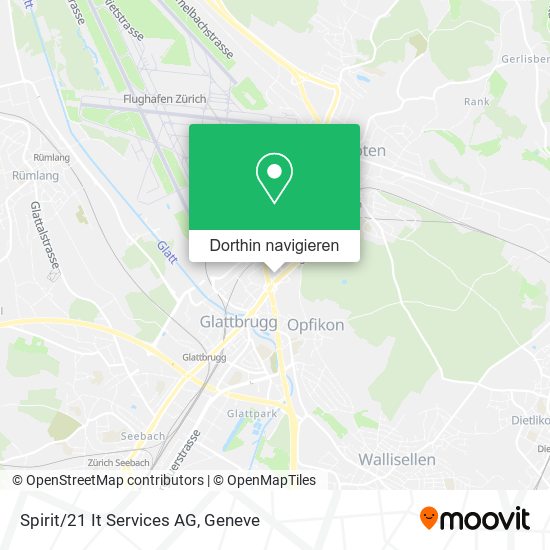Spirit/21 It Services AG Karte
