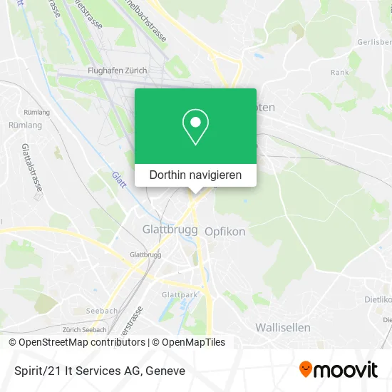 Spirit/21 It Services AG Karte