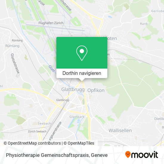 Physiotherapie Gemeinschaftspraxis Karte