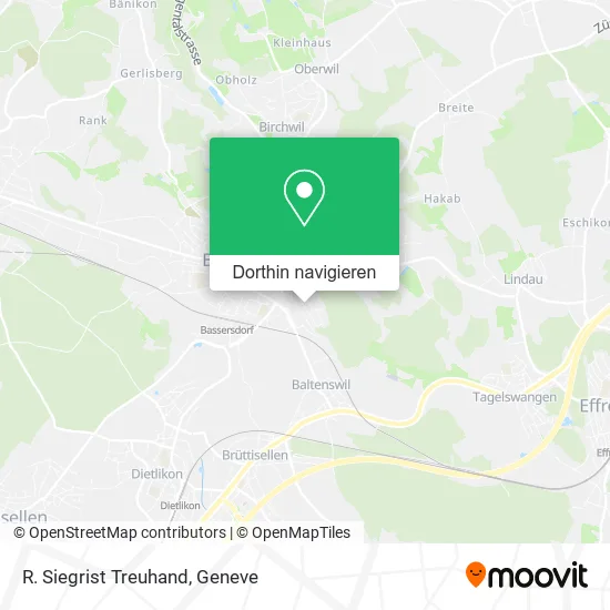 R. Siegrist Treuhand Karte