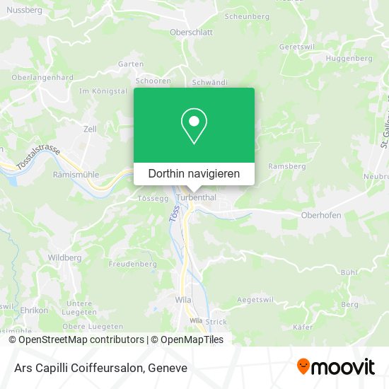 Ars Capilli Coiffeursalon Karte