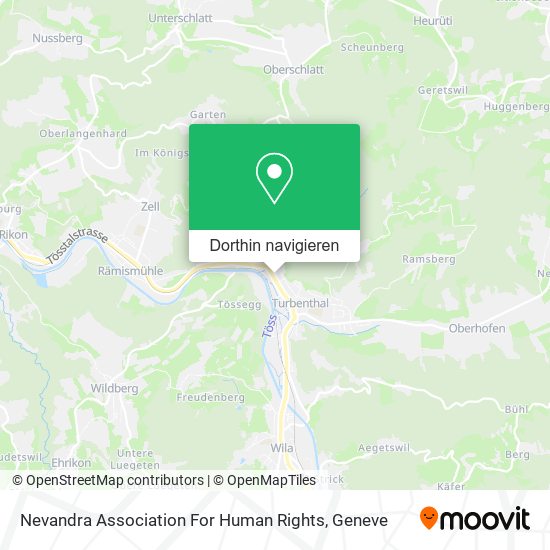 Nevandra Association For Human Rights Karte