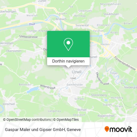 Gaspar Maler und Gipser GmbH Karte