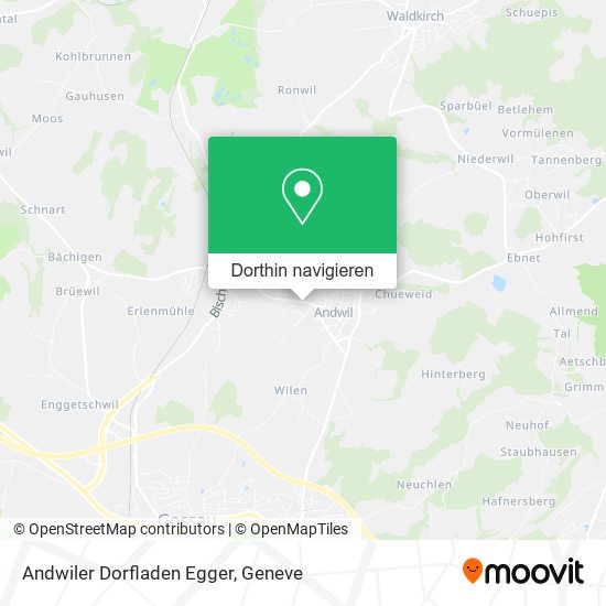Andwiler Dorfladen Egger Karte