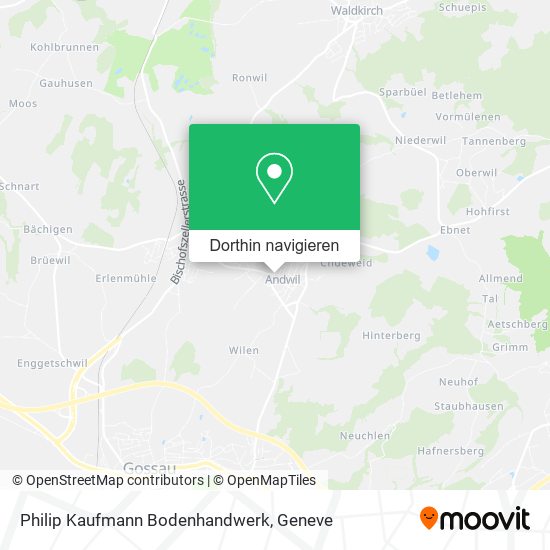 Philip Kaufmann Bodenhandwerk Karte