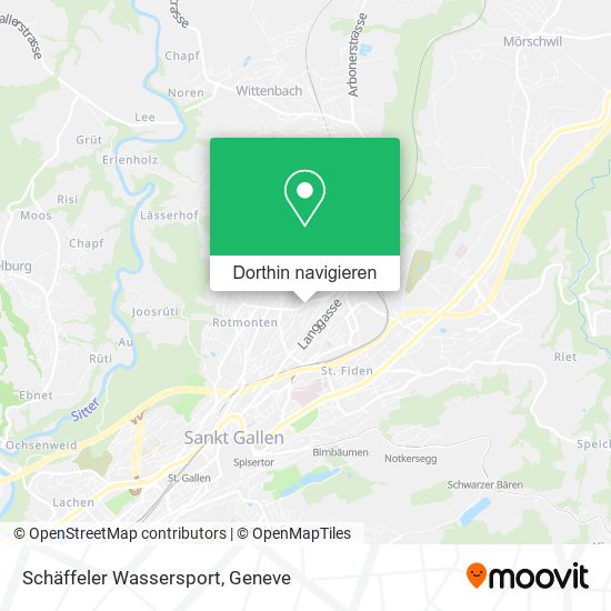 Schäffeler Wassersport Karte